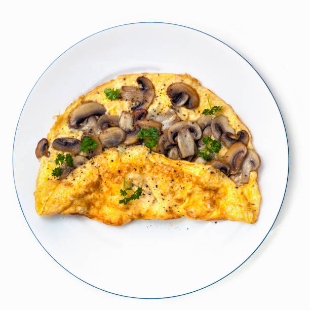 Omelette with Mushroom